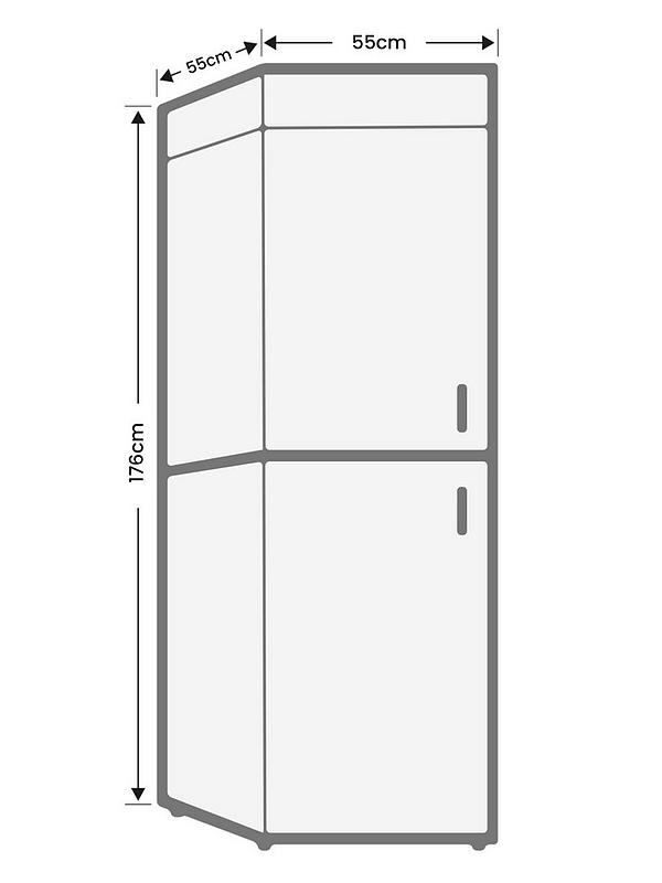 Hoover H-FRIDGE 300 HOCT3L517ESK-1 Low Frost Fridge Freezer - Silver - Image 7
